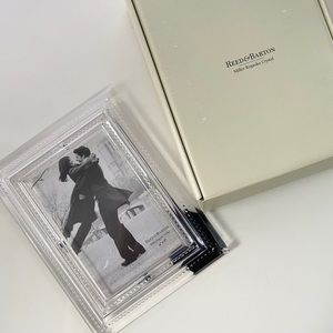 Reed & Barton Crystal Picture Frame 4” x 6”